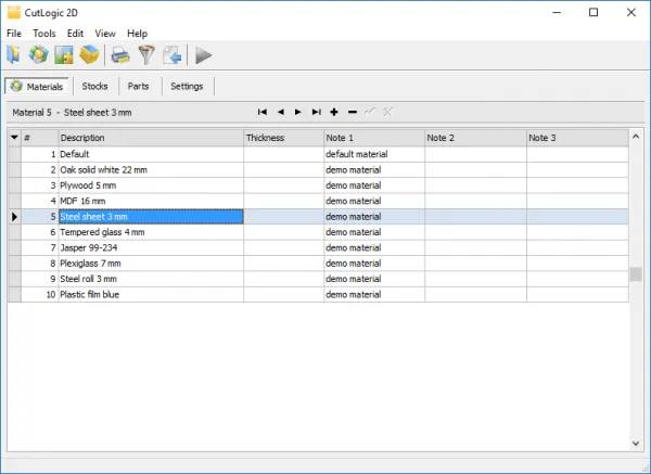 cutlogic 2d materials