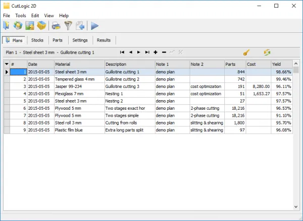 cutlogic 2d cutting plans